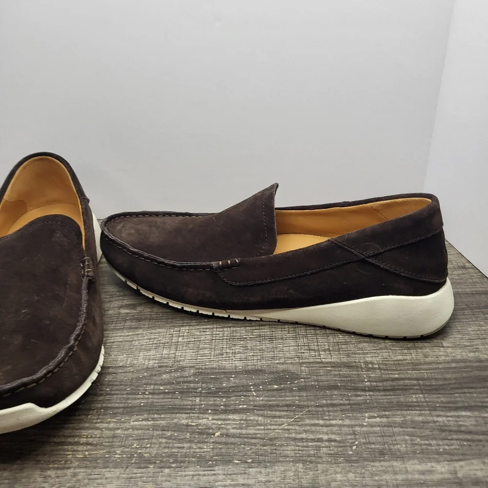 OluKai Ka'a Loafer Slip on Shoes Men's Size 11 Dark Brown New